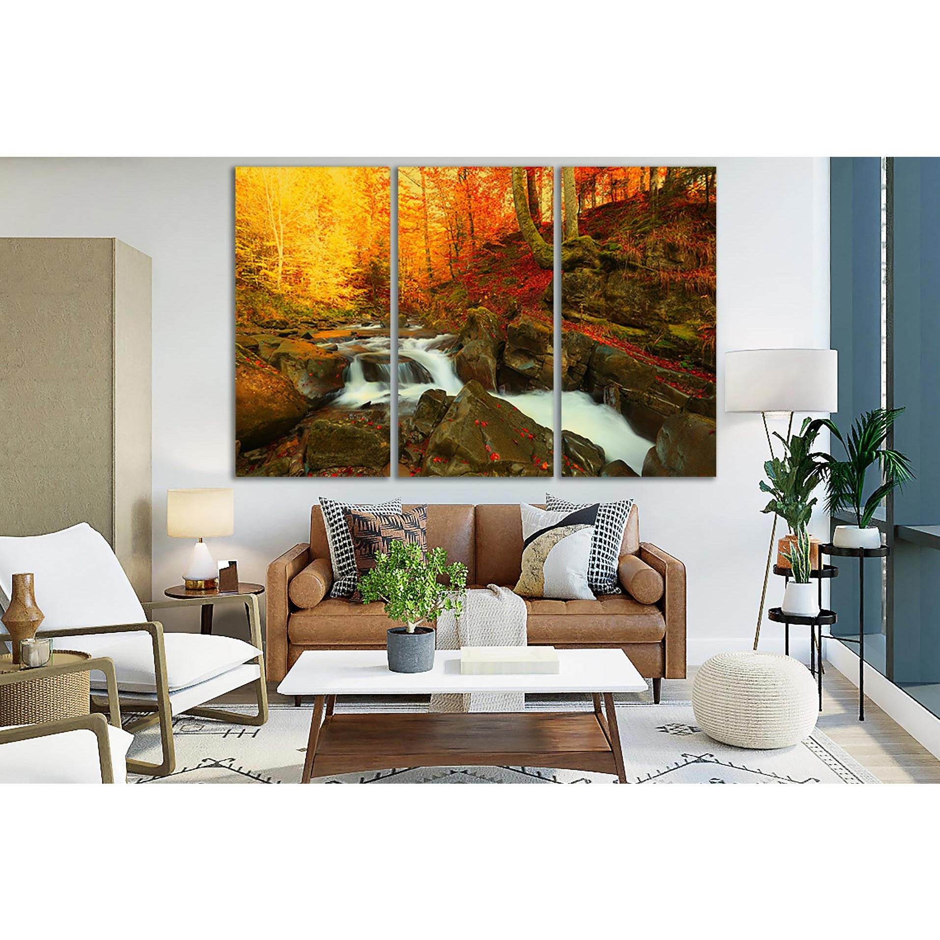 Wonderful Mountains Wallpaper Of Waterfall №SL665 Ready to Hang Canvas PrintCanvas art arrives ready to hang, with hanging accessories included and no additional framing required. Every canvas print is hand-crafted, made on-demand at our workshop and expe