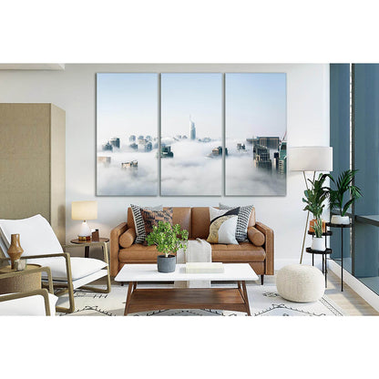 Foggy Morning View Of Cityscape №SL325 Ready to Hang Canvas PrintCanvas art arrives ready to hang, with hanging accessories included and no additional framing required. Every canvas print is hand-crafted, made on-demand at our workshop and expertly stretc