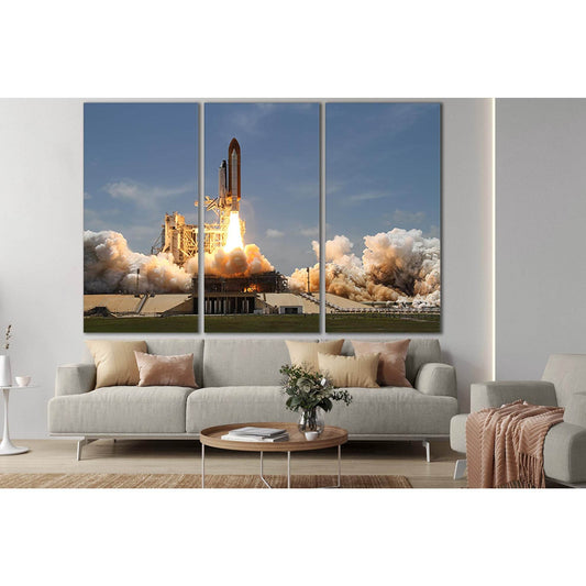 Space Shuttle Launch №SL790 Ready to Hang Canvas PrintCanvas art arrives ready to hang, with hanging accessories included and no additional framing required. Every canvas print is hand-crafted, made on-demand at our workshop and expertly stretched around