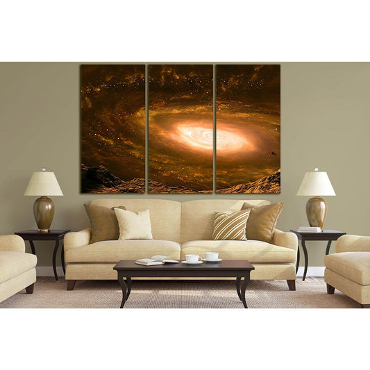 Galaxy In Far Space №SL436 Ready to Hang Canvas PrintCanvas art arrives ready to hang, with hanging accessories included and no additional framing required. Every canvas print is hand-crafted, made on-demand at our workshop and expertly stretched around 1