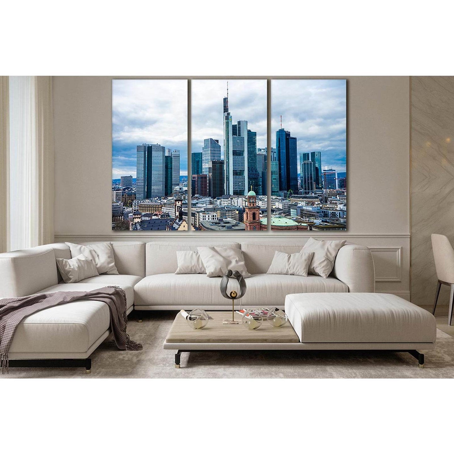 Frankfurt Germany Cityscapes №SL309 Ready to Hang Canvas PrintCanvas art arrives ready to hang, with hanging accessories included and no additional framing required. Every canvas print is hand-crafted, made on-demand at our workshop and expertly stretched