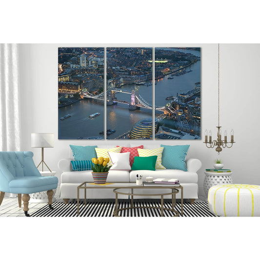 Tower Bridge Of London №SL322 Ready to Hang Canvas PrintCanvas art arrives ready to hang, with hanging accessories included and no additional framing required. Every canvas print is hand-crafted, made on-demand at our workshop and expertly stretched aroun