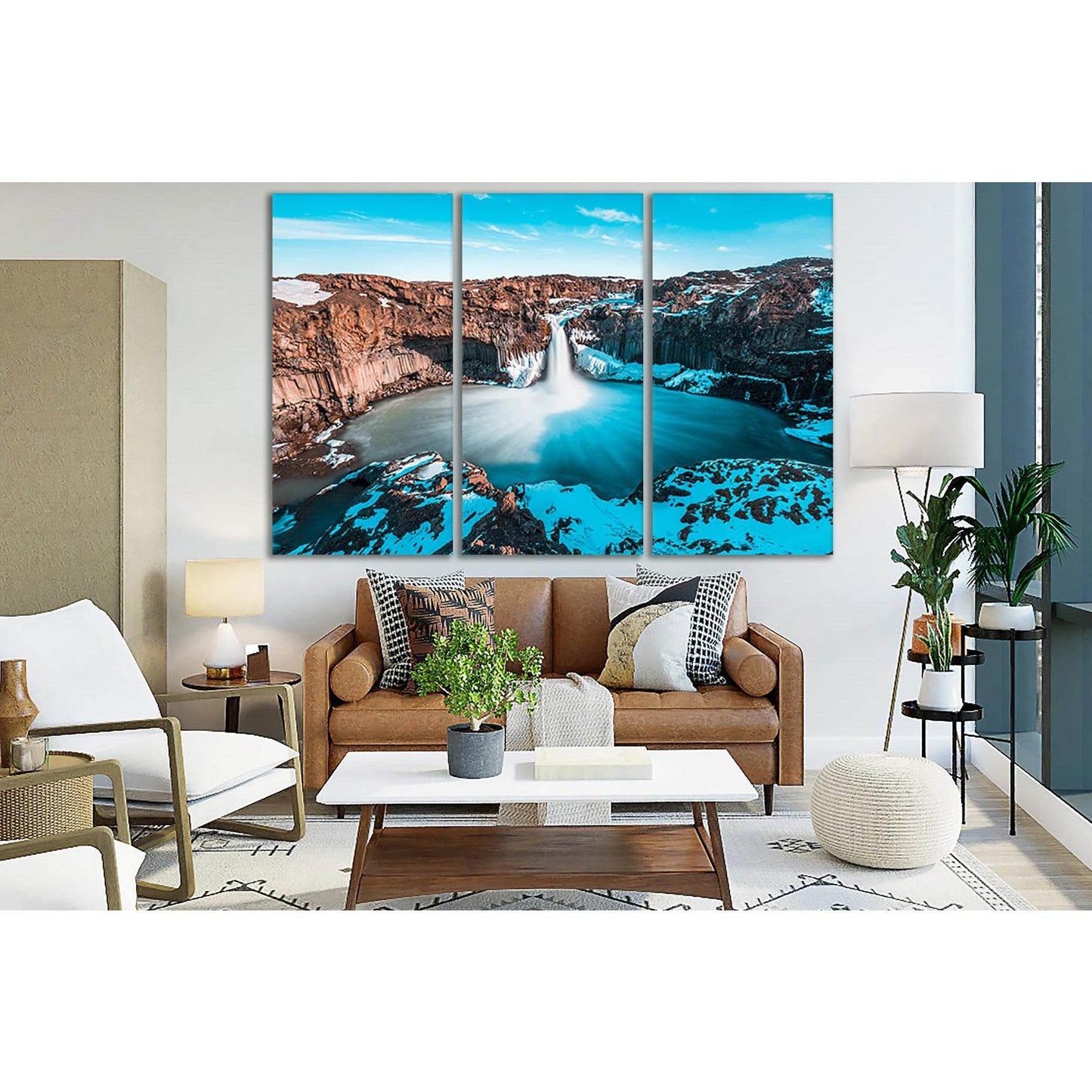 Aldeyjarfoss Beautiful Waterfall In Iceland №SL474 Ready to Hang Canvas PrintCanvas art arrives ready to hang, with hanging accessories included and no additional framing required. Every canvas print is hand-crafted, made on-demand at our workshop and exp