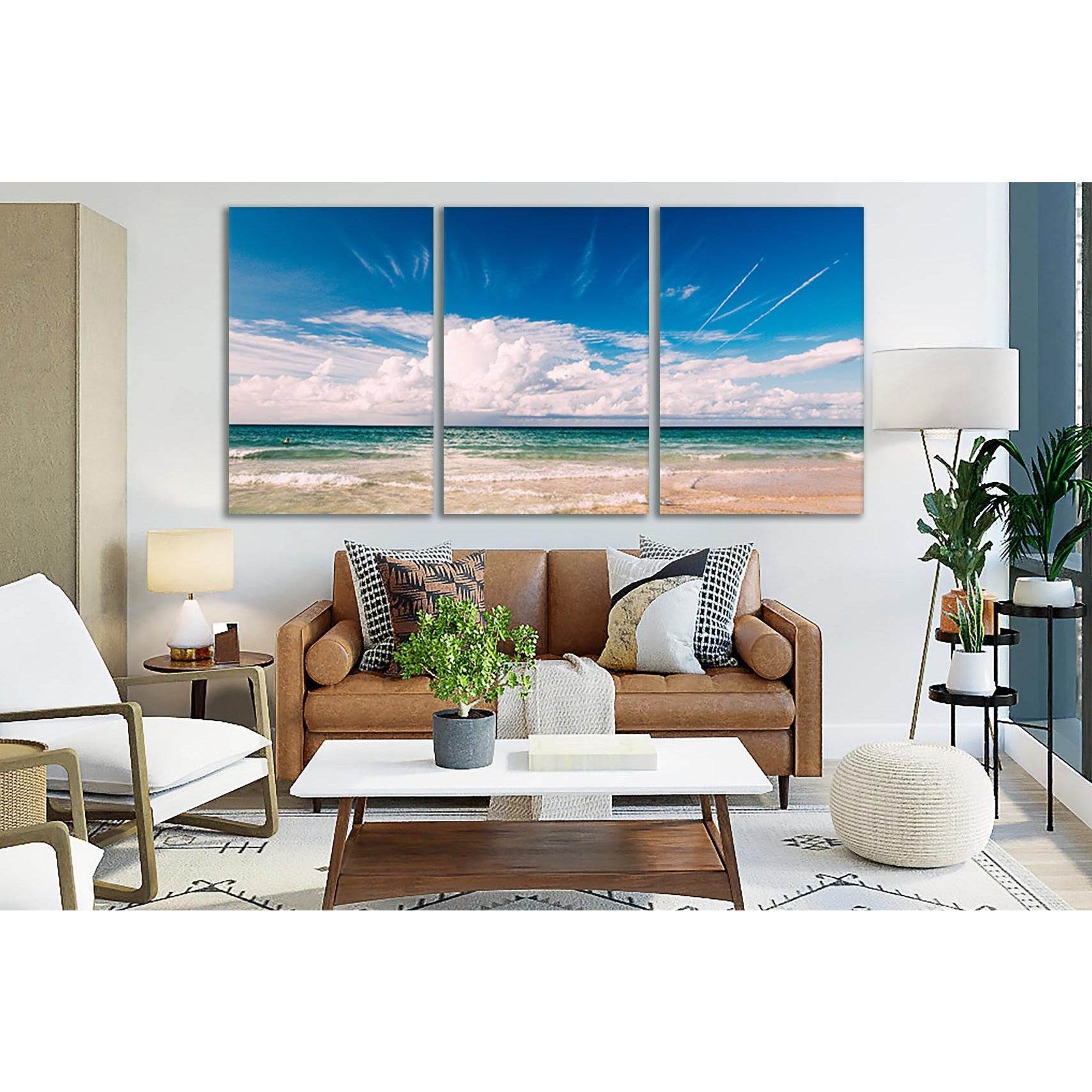 Clouds Above Body Of Water №SL153 Ready to Hang Canvas PrintCanvas art arrives ready to hang, with hanging accessories included and no additional framing required. Every canvas print is hand-crafted, made on-demand at our workshop and expertly stretched a