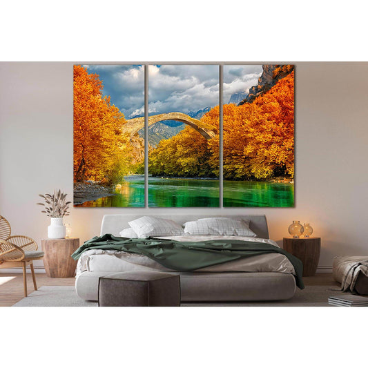 Landscape Of Konitsky Bridge №SL664 Ready to Hang Canvas PrintCanvas art arrives ready to hang, with hanging accessories included and no additional framing required. Every canvas print is hand-crafted, made on-demand at our workshop and expertly stretched