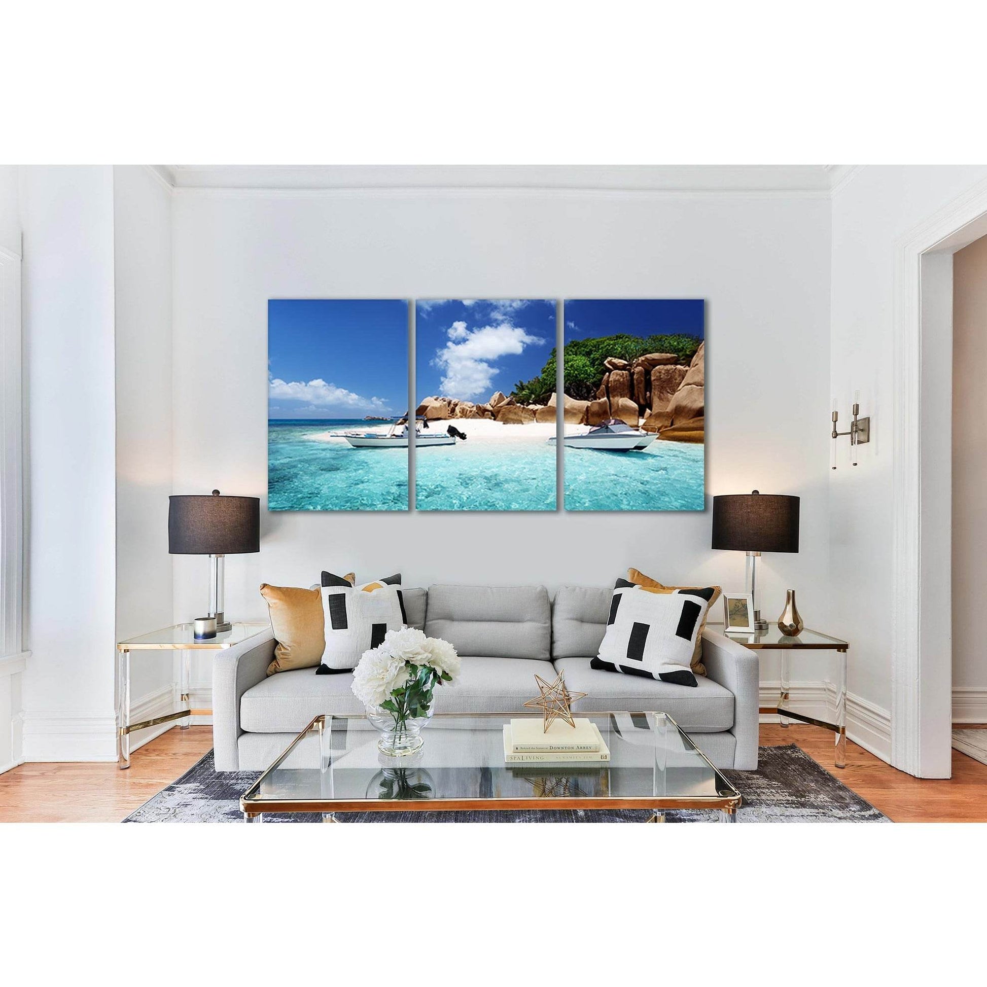 Coco Island Seychelles №SL67 Ready to Hang Canvas PrintCanvas art arrives ready to hang, with hanging accessories included and no additional framing required. Every canvas print is hand-crafted, made on-demand at our workshop and expertly stretched around