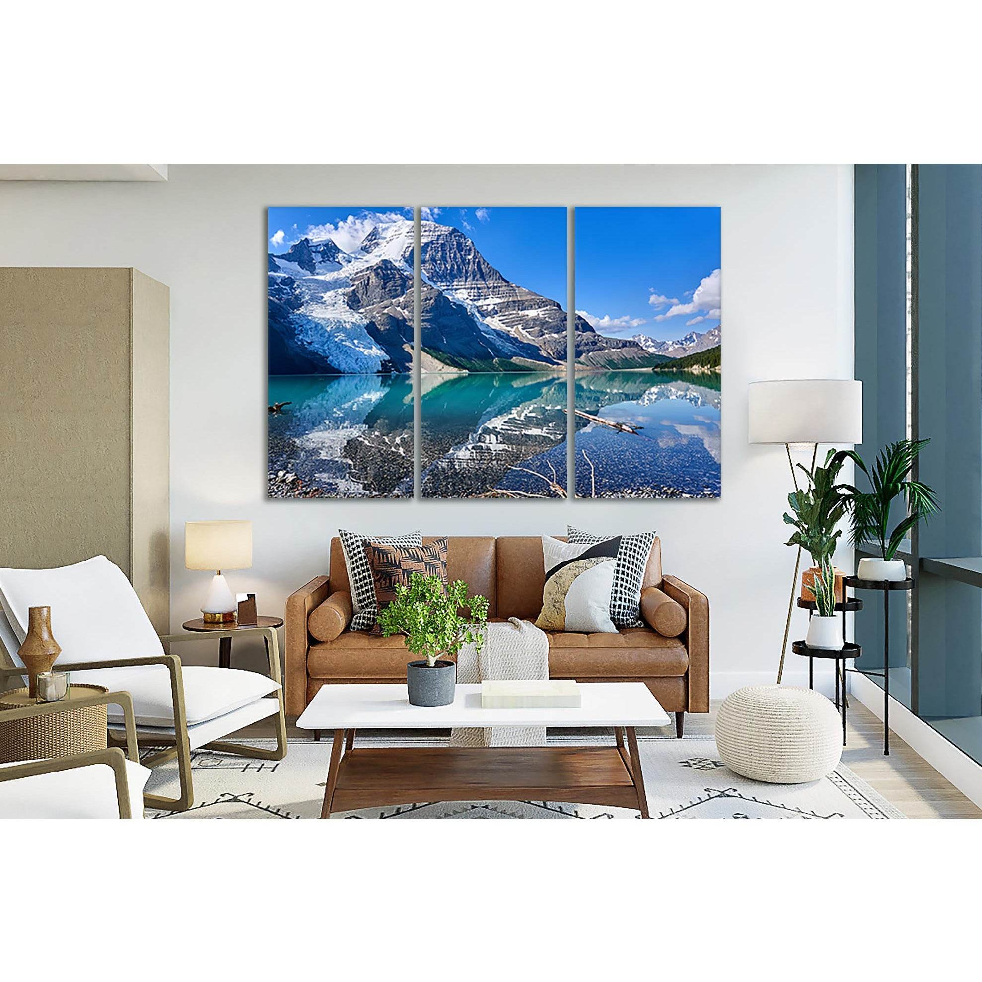 Beautiful Berg Lake №Sl38 Ready to Hang Canvas PrintCanvas art arrives ready to hang, with hanging accessories included and no additional framing required. Every canvas print is hand-crafted, made on-demand at our workshop and expertly stretched around 10