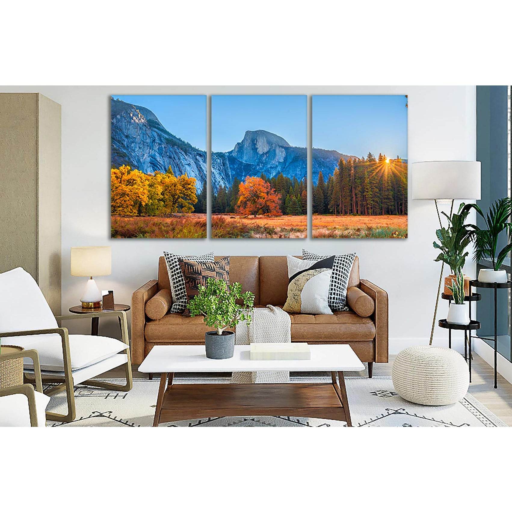 Autumn Yosemite Rock Landscape №SL642 Ready to Hang Canvas PrintCanvas art arrives ready to hang, with hanging accessories included and no additional framing required. Every canvas print is hand-crafted, made on-demand at our workshop and expertly stretch