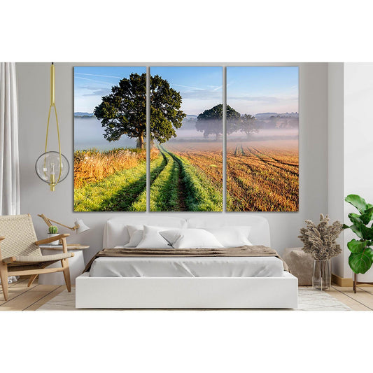 Trees In Foggy Landscape №SL815 Ready to Hang Canvas PrintCanvas art arrives ready to hang, with hanging accessories included and no additional framing required. Every canvas print is hand-crafted, made on-demand at our workshop and expertly stretched aro