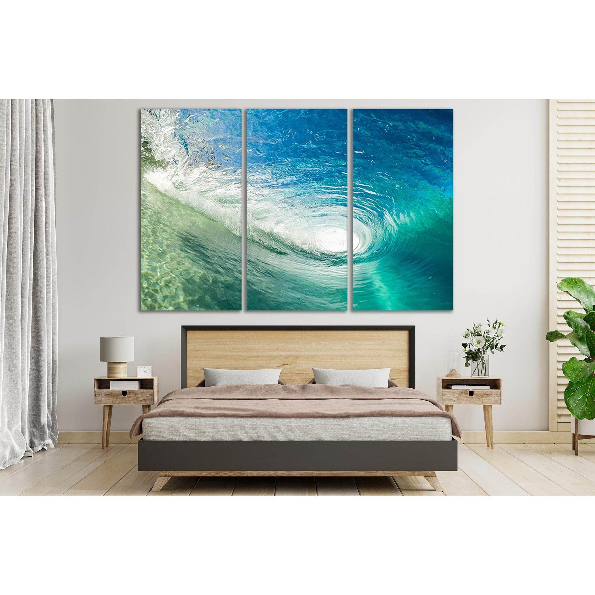 Wave Pitching And Creating A Tube №SL188 Ready to Hang Canvas PrintCanvas art arrives ready to hang, with hanging accessories included and no additional framing required. Every canvas print is hand-crafted, made on-demand at our workshop and expertly stre