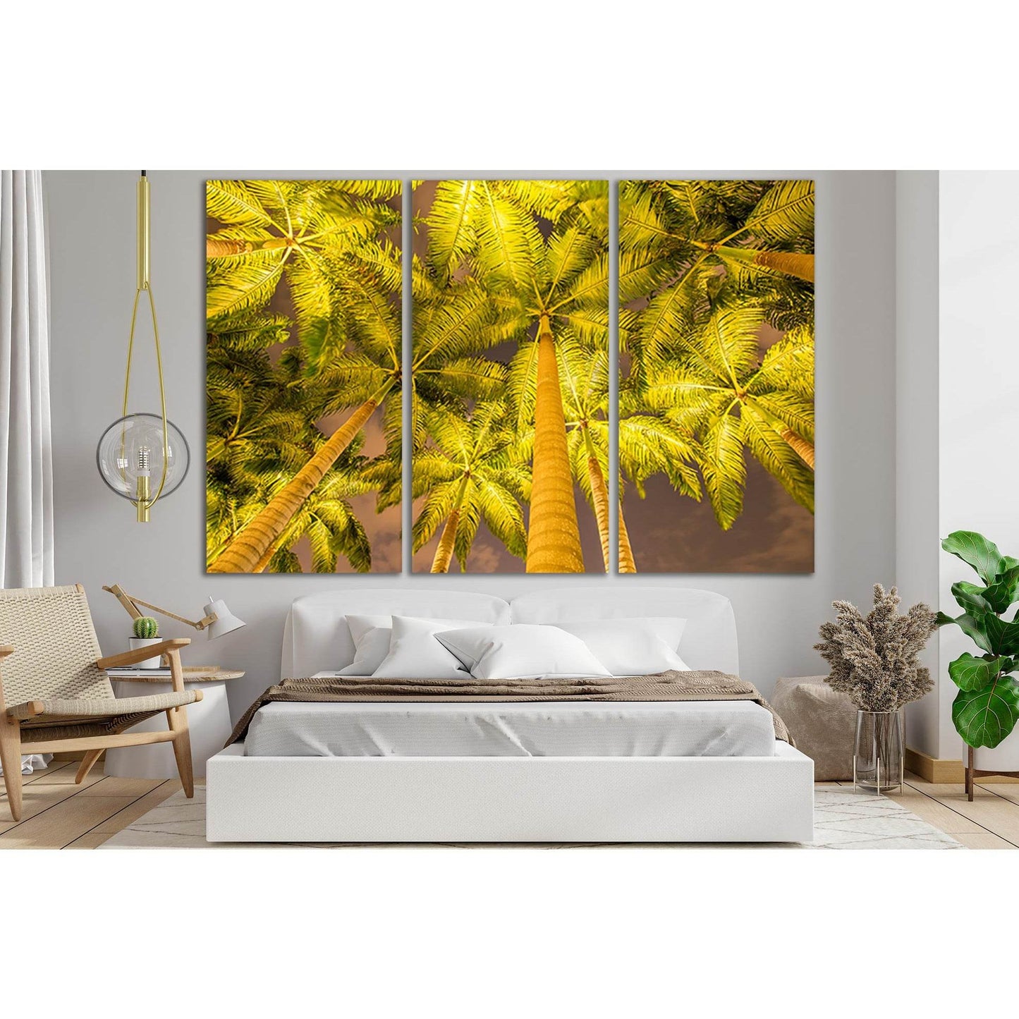 Seasons Autumn Palm Trees №SL1070 Ready to Hang Canvas PrintCanvas art arrives ready to hang, with hanging accessories included and no additional framing required. Every canvas print is hand-crafted, made on-demand at our workshop and expertly stretched a