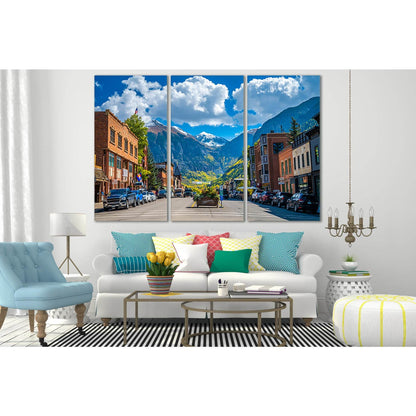 View Of Town Telluride Colorado №SL300 Ready to Hang Canvas PrintCanvas art arrives ready to hang, with hanging accessories included and no additional framing required. Every canvas print is hand-crafted, made on-demand at our workshop and expertly stretc