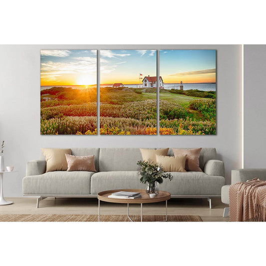 American Home And Beautiful Sunrise №SL272 Ready to Hang Canvas PrintCanvas art arrives ready to hang, with hanging accessories included and no additional framing required. Every canvas print is hand-crafted, made on-demand at our workshop and expertly st