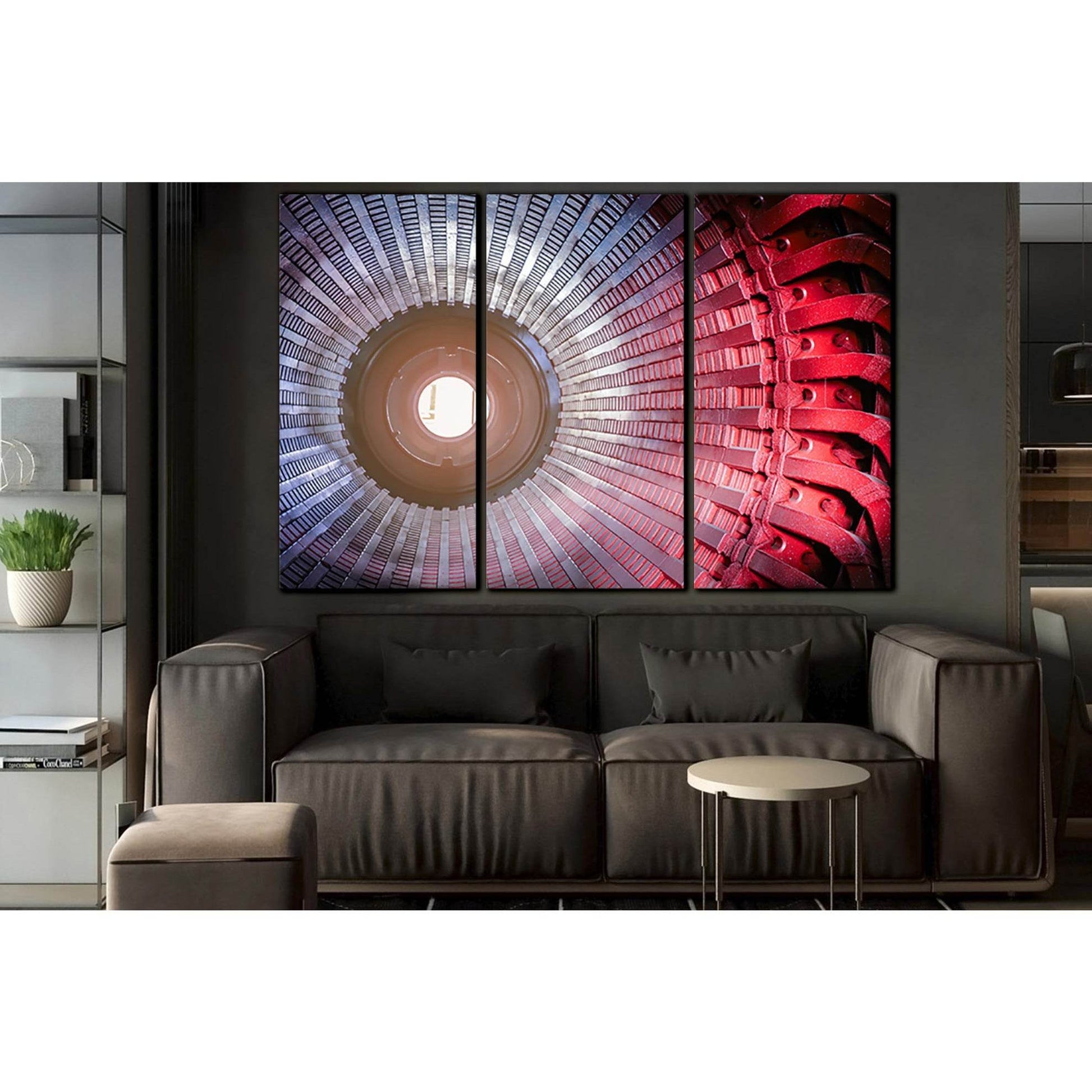 Big Electric Motor №SL1448 Ready to Hang Canvas PrintCanvas art arrives ready to hang, with hanging accessories included and no additional framing required. Every canvas print is hand-crafted, made on-demand at our workshop and expertly stretched around 1