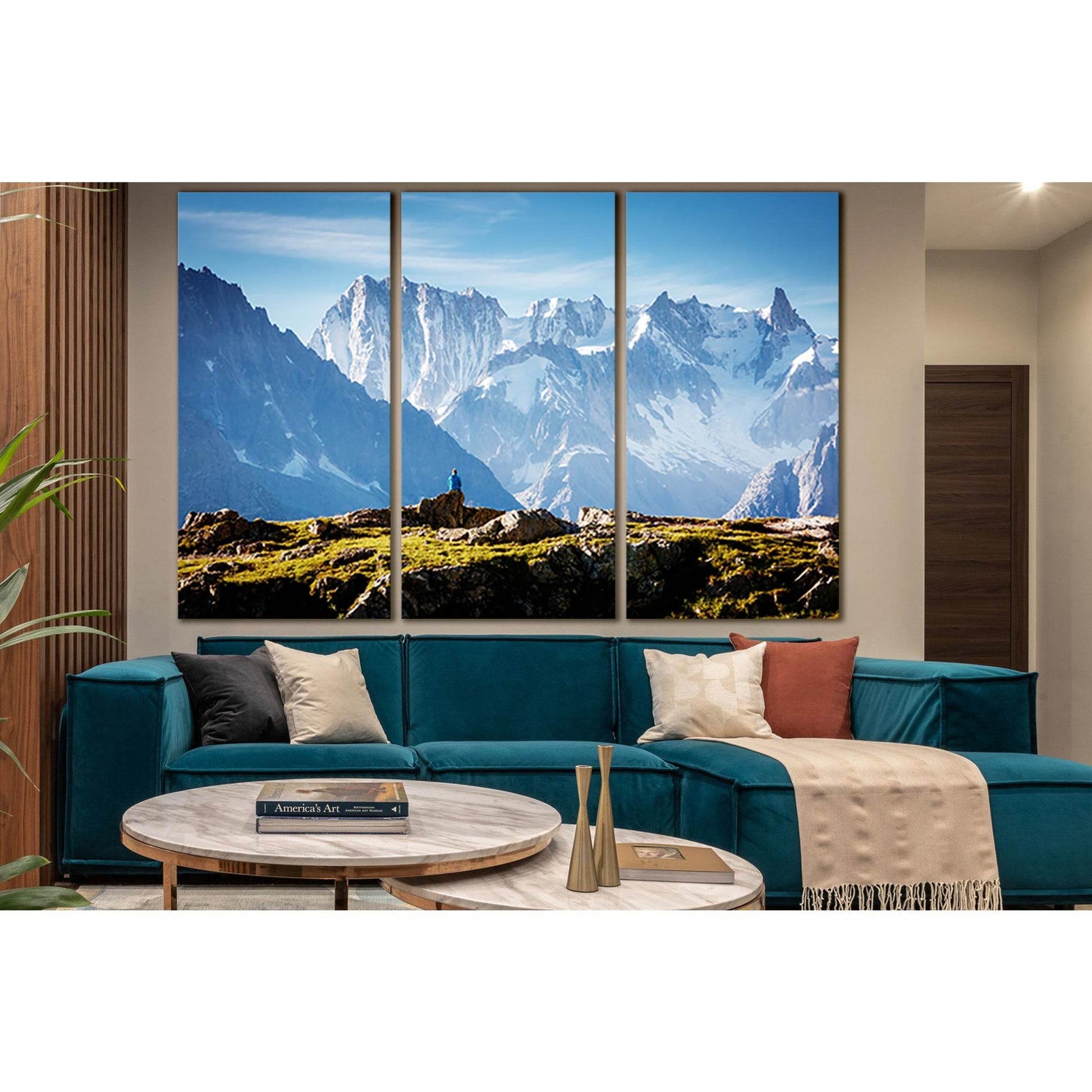 Views Mont Blanc Glacier №SL1342 Ready to Hang Canvas PrintCanvas art arrives ready to hang, with hanging accessories included and no additional framing required. Every canvas print is hand-crafted, made on-demand at our workshop and expertly stretched ar