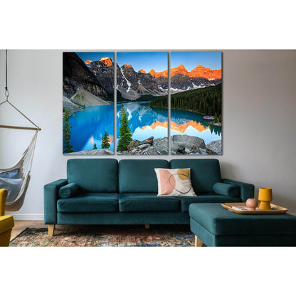 Turquoise Lake In The Mountains №SL1567 Ready to Hang Canvas PrintCanvas art arrives ready to hang, with hanging accessories included and no additional framing required. Every canvas print is hand-crafted, made on-demand at our workshop and expertly stret