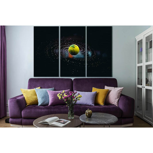 Green And Yellow Ball On Water №SL925 Ready to Hang Canvas PrintCanvas art arrives ready to hang, with hanging accessories included and no additional framing required. Every canvas print is hand-crafted, made on-demand at our workshop and expertly stretch