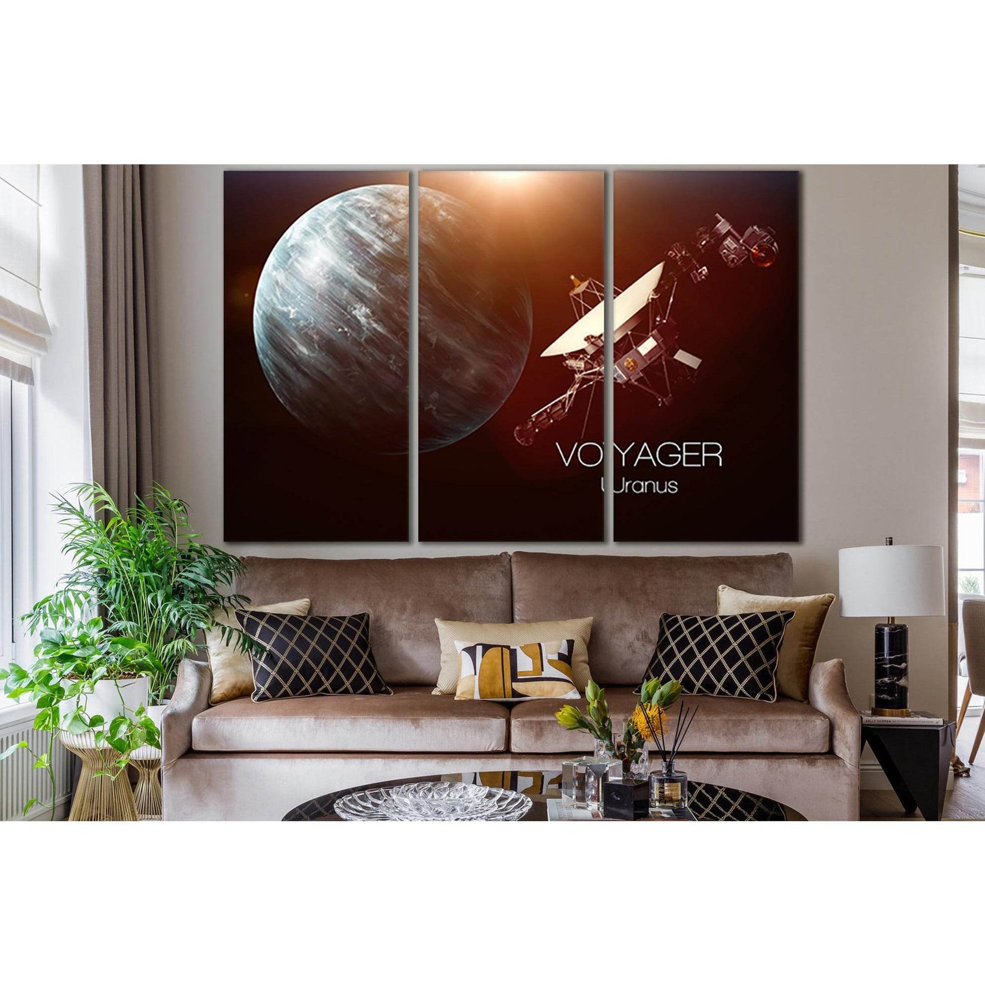 Artificial Satellite Voyager, Uranus №SL963 Ready to Hang Canvas PrintCanvas art arrives ready to hang, with hanging accessories included and no additional framing required. Every canvas print is hand-crafted, made on-demand at our workshop and expertly s