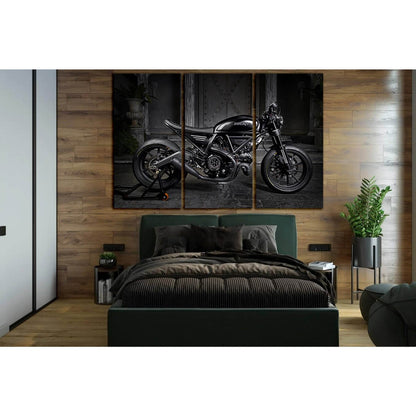 Scrambler Black Custom Bikes №SL1442 Ready to Hang Canvas PrintCanvas art arrives ready to hang, with hanging accessories included and no additional framing required. Every canvas print is hand-crafted, made on-demand at our workshop and expertly stretche