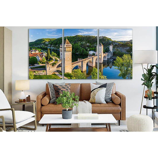 Valantrez Bridge France №SL1104 Ready to Hang Canvas PrintCanvas art arrives ready to hang, with hanging accessories included and no additional framing required. Every canvas print is hand-crafted, made on-demand at our workshop and expertly stretched aro