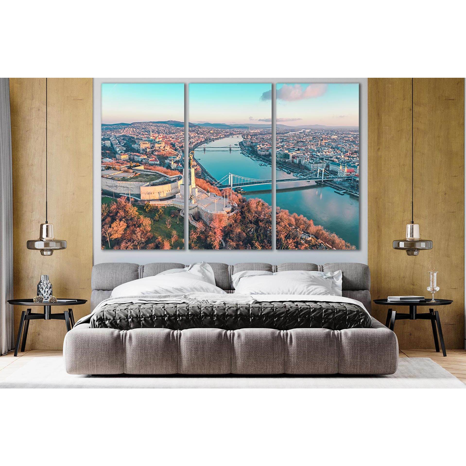 Nice View Of Budapest №SL339 Ready to Hang Canvas PrintCanvas art arrives ready to hang, with hanging accessories included and no additional framing required. Every canvas print is hand-crafted, made on-demand at our workshop and expertly stretched around