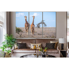 Giraffes With Cub №SL1012 Ready to Hang Canvas PrintCanvas art arrives ready to hang, with hanging accessories included and no additional framing required. Every canvas print is hand-crafted, made on-demand at our workshop and expertly stretched around 10