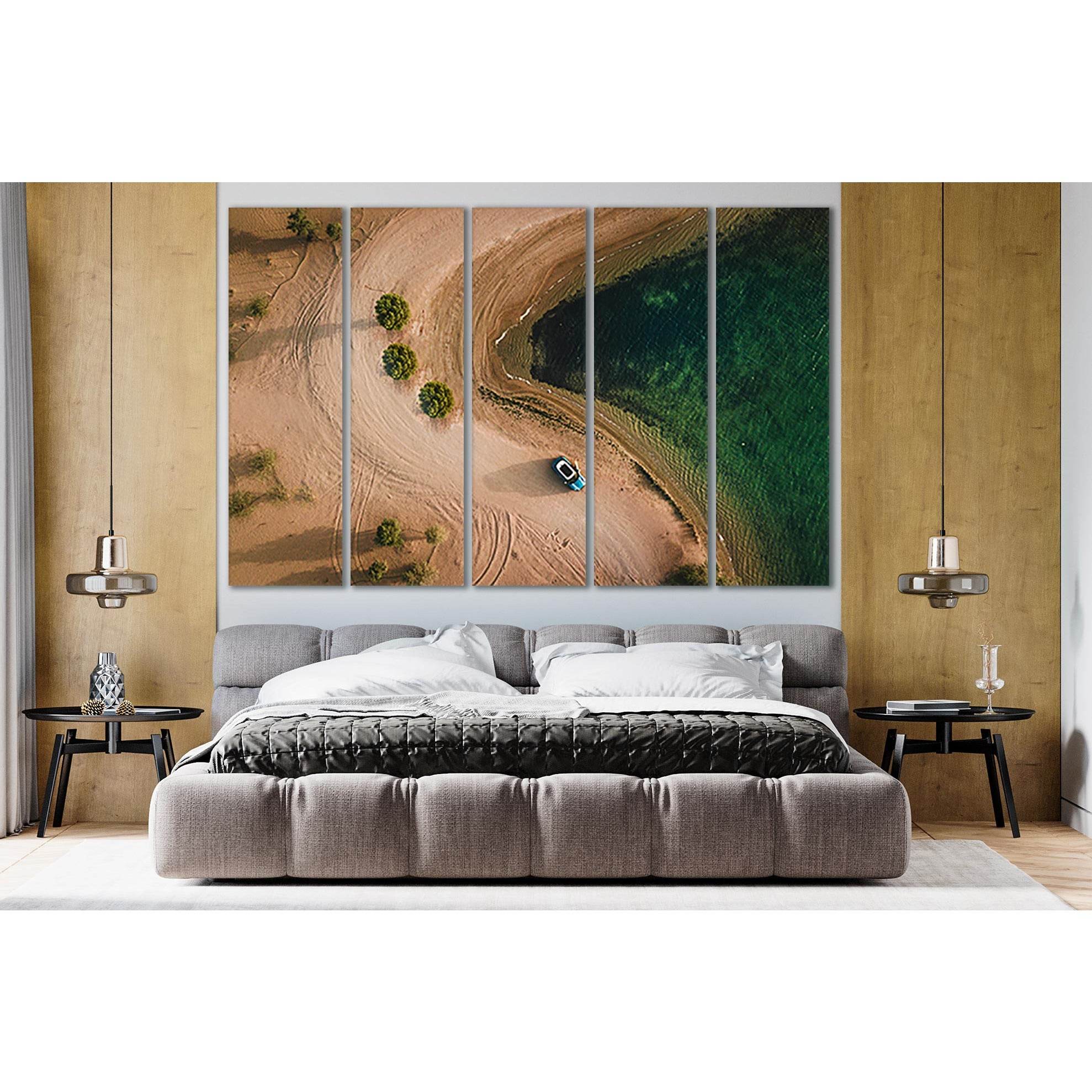Car By The Sea №SL176 Ready to Hang Canvas PrintCanvas art arrives ready to hang, with hanging accessories included and no additional framing required. Every canvas print is hand-crafted, made on-demand at our workshop and expertly stretched around 100% N