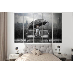 Dog Under Umbrella №SL1016 Ready to Hang Canvas PrintCanvas art arrives ready to hang, with hanging accessories included and no additional framing required. Every canvas print is hand-crafted, made on-demand at our workshop and expertly stretched around 1