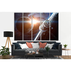 Beauty Of Space Exploration №SL408 Ready to Hang Canvas PrintCanvas art arrives ready to hang, with hanging accessories included and no additional framing required. Every canvas print is hand-crafted, made on-demand at our workshop and expertly stretched