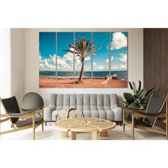 Palm Tree Near Dock №SL90 Ready to Hang Canvas PrintCanvas art arrives ready to hang, with hanging accessories included and no additional framing required. Every canvas print is hand-crafted, made on-demand at our workshop and expertly stretched around 10
