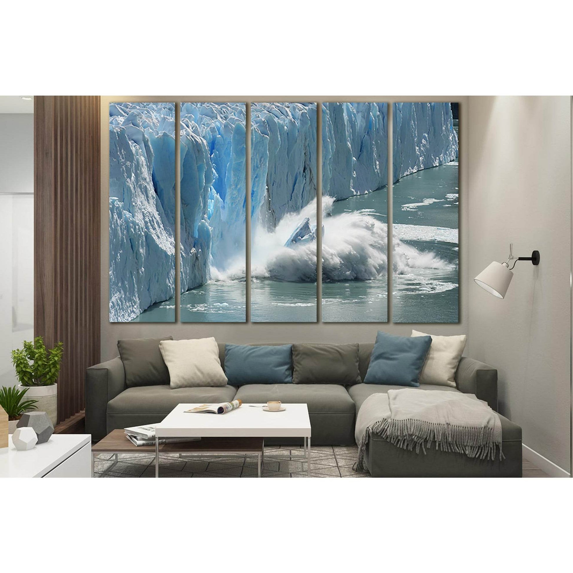 Antarctic Melting Glacier №SL1310 Ready to Hang Canvas PrintCanvas art arrives ready to hang, with hanging accessories included and no additional framing required. Every canvas print is hand-crafted, made on-demand at our workshop and expertly stretched a