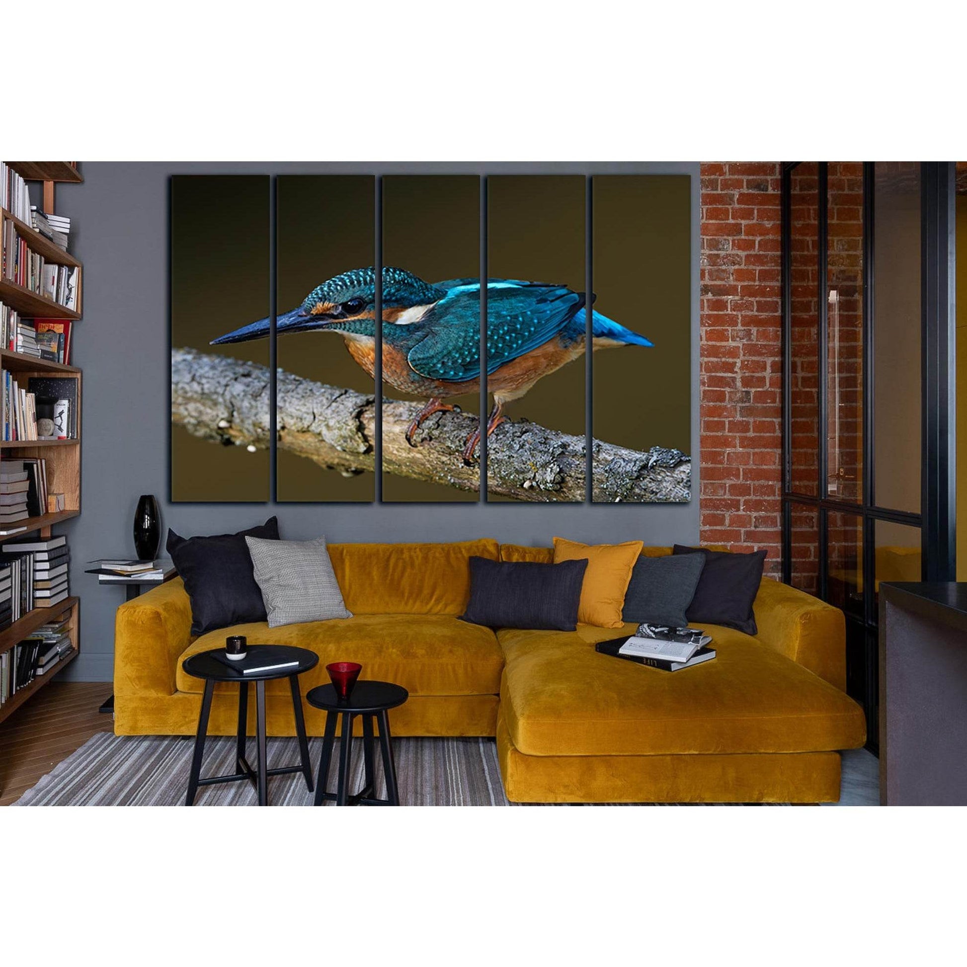 Common Kingfisher Bird Close Up №SL1022 Ready to Hang Canvas PrintCanvas art arrives ready to hang, with hanging accessories included and no additional framing required. Every canvas print is hand-crafted, made on-demand at our workshop and expertly stret