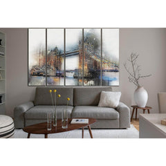 Tower Bridge In London №SL1122 Ready to Hang Canvas PrintCanvas art arrives ready to hang, with hanging accessories included and no additional framing required. Every canvas print is hand-crafted, made on-demand at our workshop and expertly stretched arou