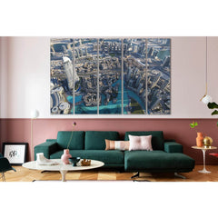 Aerial View Of Dubai City №SL371 Ready to Hang Canvas PrintCanvas art arrives ready to hang, with hanging accessories included and no additional framing required. Every canvas print is hand-crafted, made on-demand at our workshop and expertly stretched ar