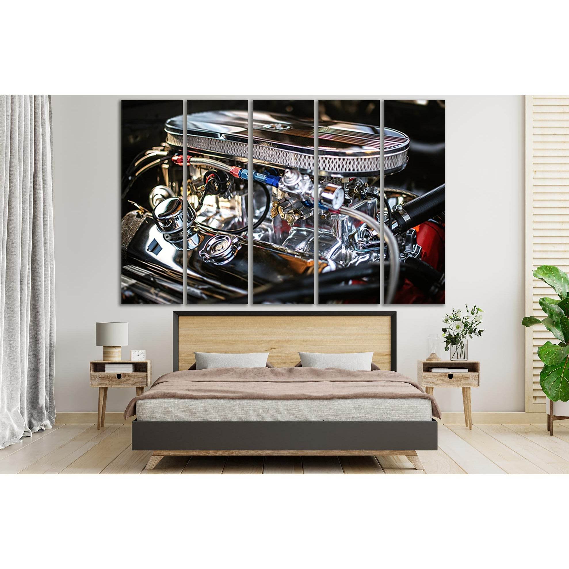 Engine Details №SL773 Ready to Hang Canvas PrintCanvas art arrives ready to hang, with hanging accessories included and no additional framing required. Every canvas print is hand-crafted, made on-demand at our workshop and expertly stretched around 100% N
