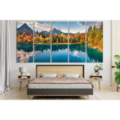 Astonishing Autumn Scene Austrian Alps №SL651 Ready to Hang Canvas PrintCanvas art arrives ready to hang, with hanging accessories included and no additional framing required. Every canvas print is hand-crafted, made on-demand at our workshop and expertly