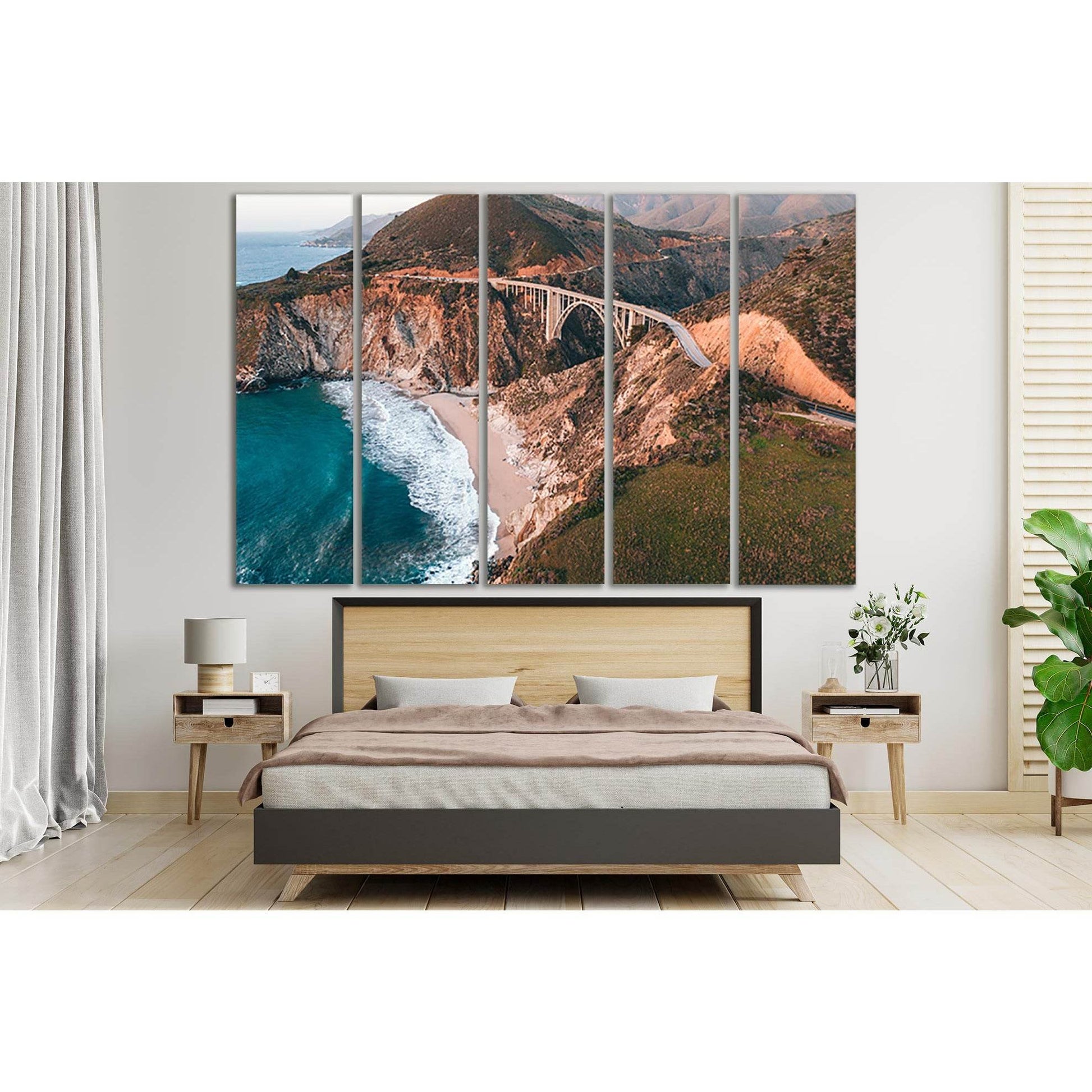 White Bridge Over The Sea №SL1148 Ready to Hang Canvas PrintCanvas art arrives ready to hang, with hanging accessories included and no additional framing required. Every canvas print is hand-crafted, made on-demand at our workshop and expertly stretched a