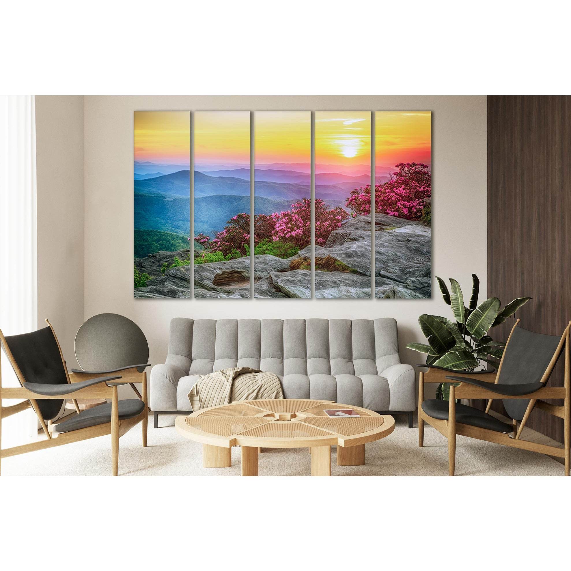 Beautiful Landscape Hills And Sunset №SL229 Ready to Hang Canvas PrintCanvas art arrives ready to hang, with hanging accessories included and no additional framing required. Every canvas print is hand-crafted, made on-demand at our workshop and expertly s