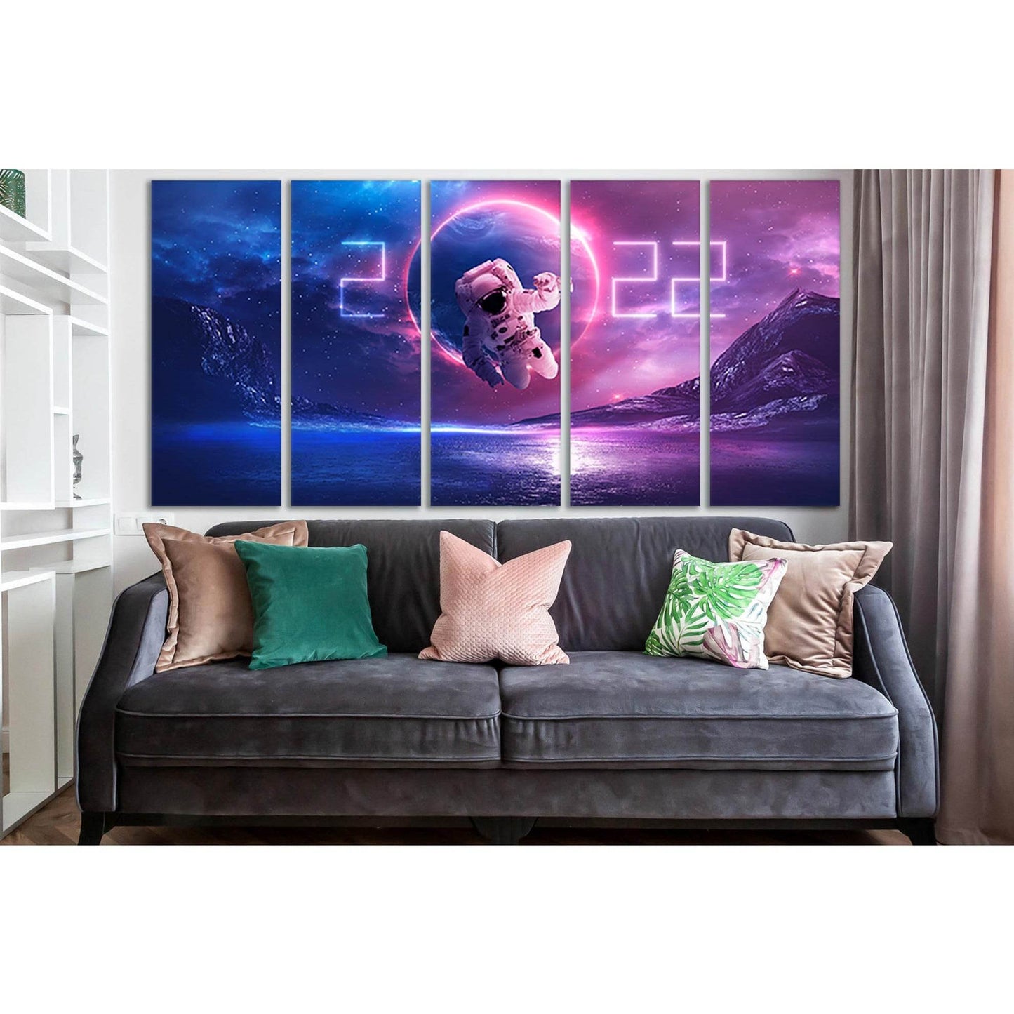 Astronaut 2022 Space №SL1221 Ready to Hang Canvas PrintCanvas art arrives ready to hang, with hanging accessories included and no additional framing required. Every canvas print is hand-crafted, made on-demand at our workshop and expertly stretched around