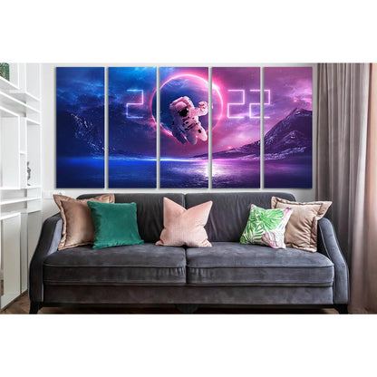 Astronaut 2022 Space №SL1221 Ready to Hang Canvas PrintCanvas art arrives ready to hang, with hanging accessories included and no additional framing required. Every canvas print is hand-crafted, made on-demand at our workshop and expertly stretched around