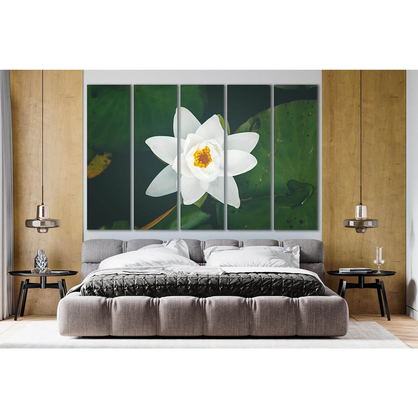 White Lily Flower №SL696 Ready to Hang Canvas PrintCanvas art arrives ready to hang, with hanging accessories included and no additional framing required. Every canvas print is hand-crafted, made on-demand at our workshop and expertly stretched around 100