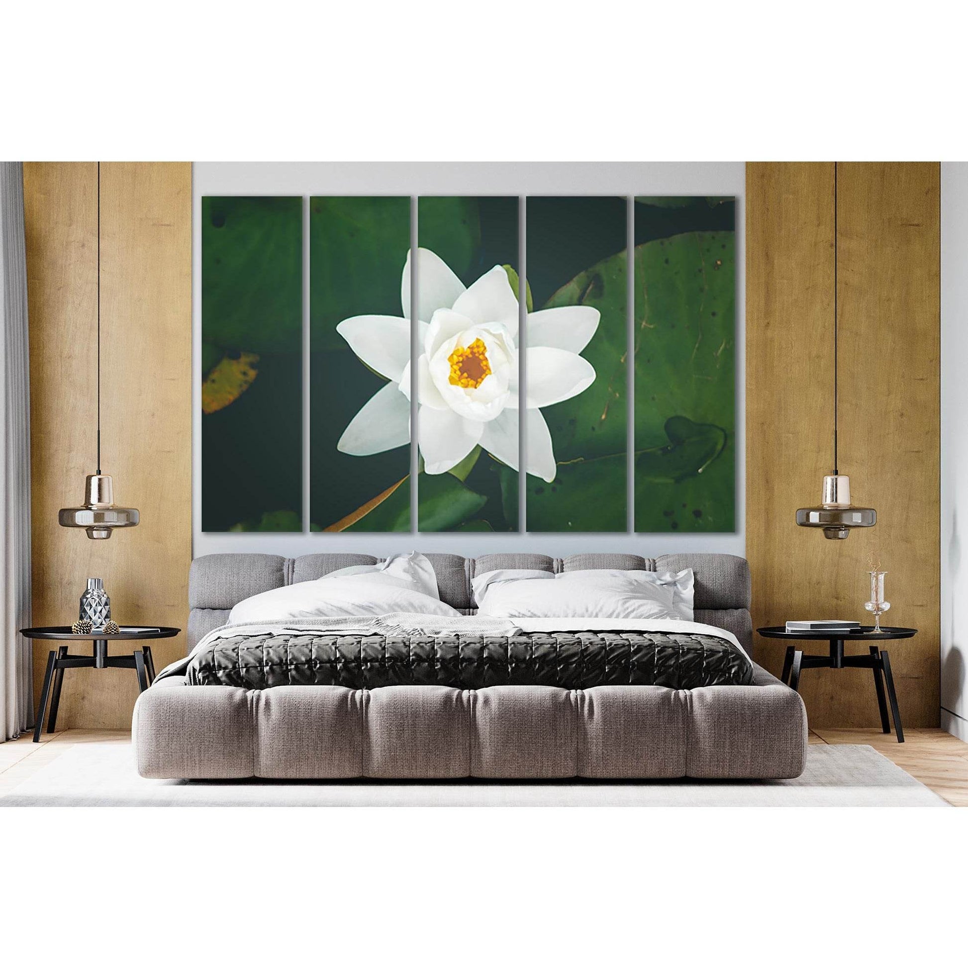 White Lily Flower №SL696 Ready to Hang Canvas PrintCanvas art arrives ready to hang, with hanging accessories included and no additional framing required. Every canvas print is hand-crafted, made on-demand at our workshop and expertly stretched around 100