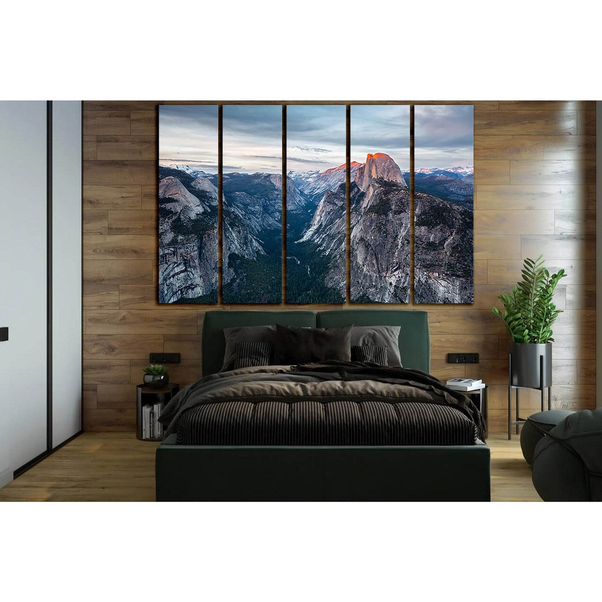 Glacier Point №SL1334 Ready to Hang Canvas PrintCanvas art arrives ready to hang, with hanging accessories included and no additional framing required. Every canvas print is hand-crafted, made on-demand at our workshop and expertly stretched around 100% N