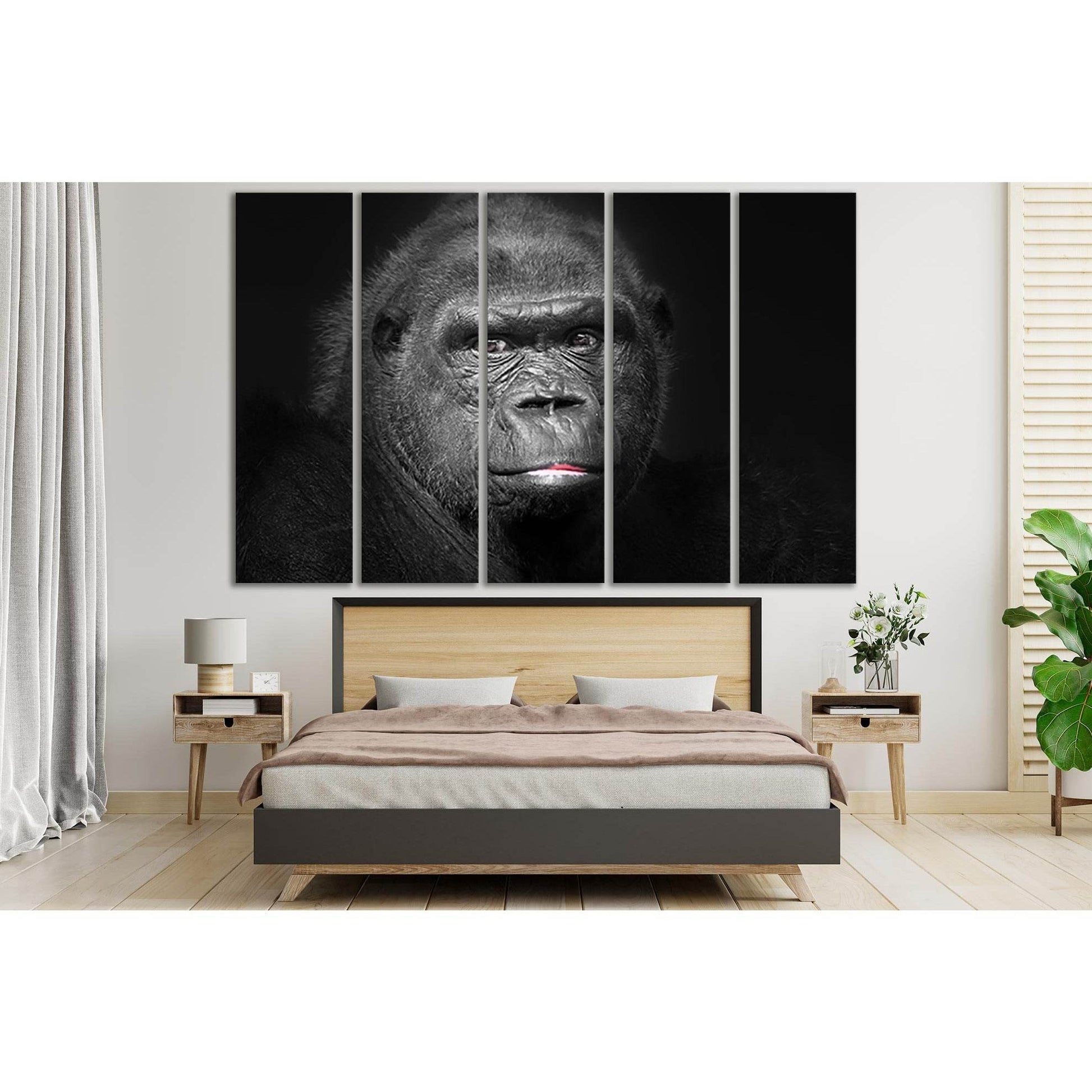 Close Up Portrait Of A Gorilla №SL1517 Ready to Hang Canvas PrintCanvas art arrives ready to hang, with hanging accessories included and no additional framing required. Every canvas print is hand-crafted, made on-demand at our workshop and expertly stretc