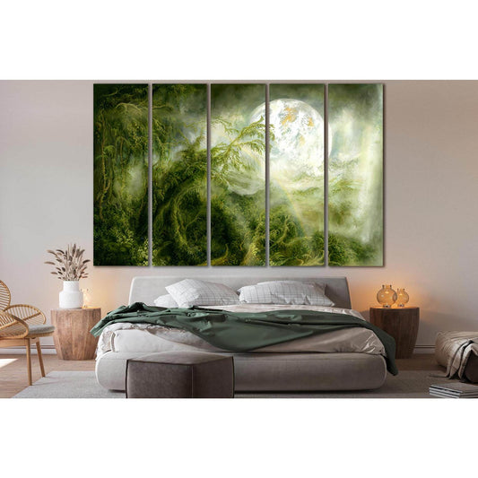 Unearthly Nature Planet View №SL967 Ready to Hang Canvas PrintCanvas art arrives ready to hang, with hanging accessories included and no additional framing required. Every canvas print is hand-crafted, made on-demand at our workshop and expertly stretched