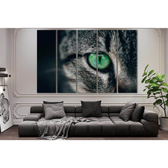 Cat Eye №SL1001 Ready to Hang Canvas PrintCanvas art arrives ready to hang, with hanging accessories included and no additional framing required. Every canvas print is hand-crafted, made on-demand at our workshop and expertly stretched around 100% North A