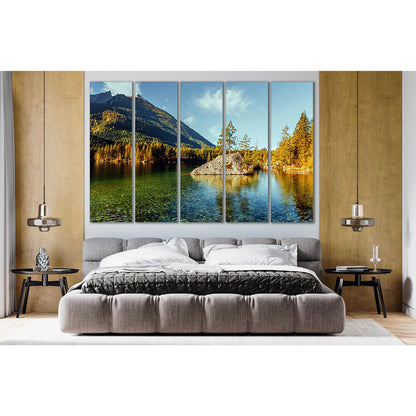 Alpine Highland With Mountains Lake №sl05 Ready to Hang Canvas PrintCanvas art arrives ready to hang, with hanging accessories included and no additional framing required. Every canvas print is hand-crafted, made on-demand at our workshop and expertly str