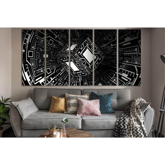 Abstraction Cube Black And White №SL859 Ready to Hang Canvas PrintCanvas art arrives ready to hang, with hanging accessories included and no additional framing required. Every canvas print is hand-crafted, made on-demand at our workshop and expertly stret