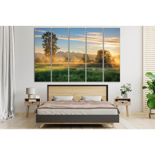 Misty Morning Sunrise №SL242 Ready to Hang Canvas PrintCanvas art arrives ready to hang, with hanging accessories included and no additional framing required. Every canvas print is hand-crafted, made on-demand at our workshop and expertly stretched around