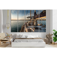 Yacht In The Sea №SL786 Ready to Hang Canvas PrintCanvas art arrives ready to hang, with hanging accessories included and no additional framing required. Every canvas print is hand-crafted, made on-demand at our workshop and expertly stretched around 100%